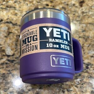 Yeti 10oz mug purple